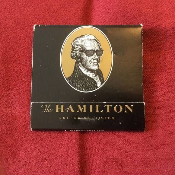 The Hamilton - Match Book - Washington DC - Picture 2 of 7
